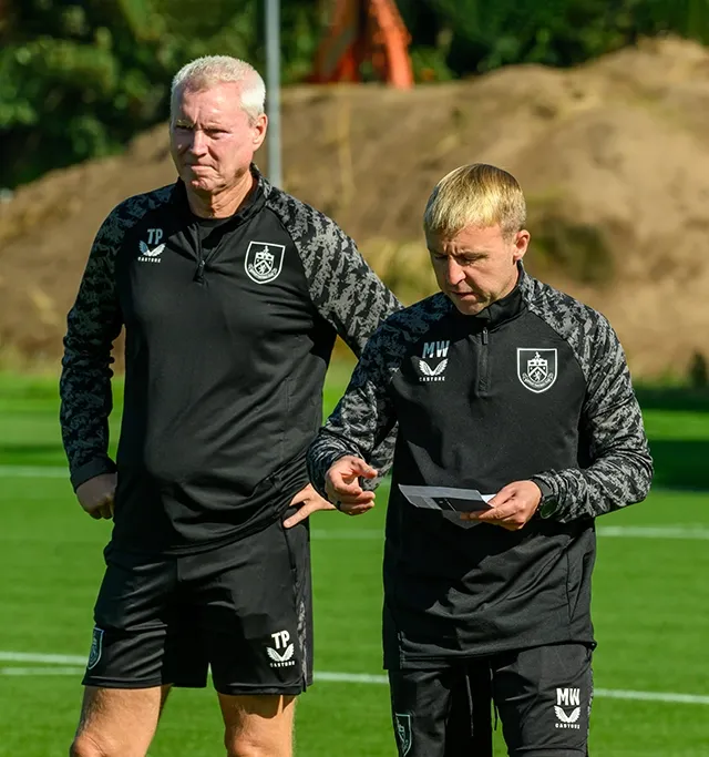 Tony Philliskirk and Matt Walsh, Burnley Under-18