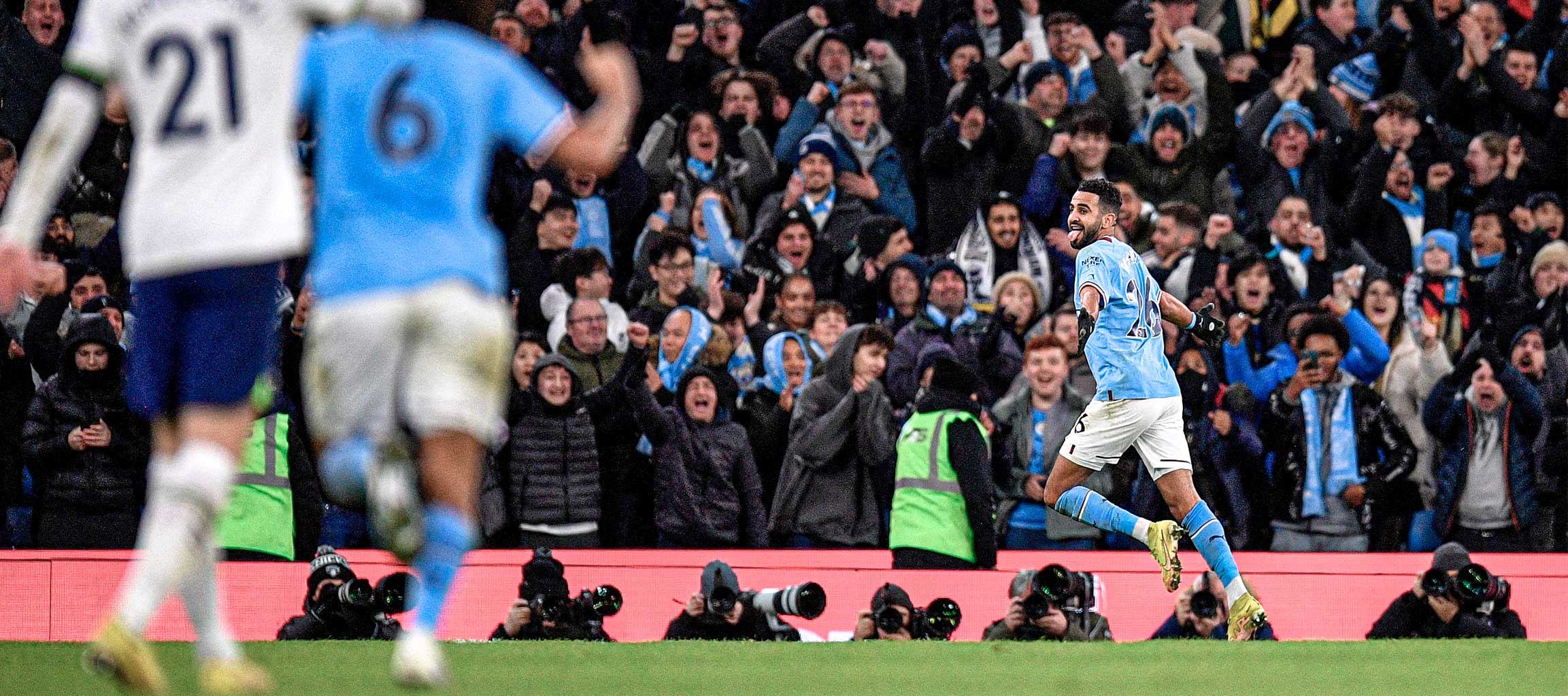 Manchester City 4 Tottenham 2 tactics: Magic Mahrez, Spurs’ press and Rico Lewis’ role